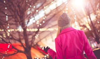 woman walking